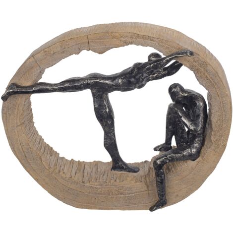 Signes Grimalt Figure di figura della persona  Figura uomo e donna diversi neri 31x9x35cm 27993