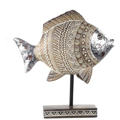 Signes Grimalt Figure di figura di Dumsa Pesce marinaio marrone 8x29x31cm 23725