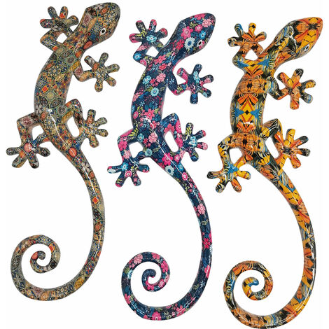 Signes Grimalt Figure di figura di Lagarto  Lagarto Trancadís 3 unità Multicolore Animals 11x35x4cm 28629