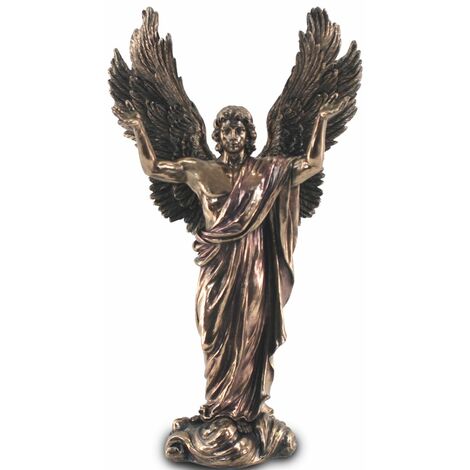 Signes Grimalt Figure di figura in bronzo Angel -Metatron --- bronzo dorato 12x21x37cm 32616