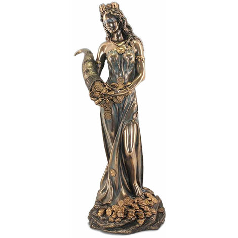 Signes Grimalt Figure di figura in bronzo  Fortune Dea Gold Bronze 25x25x70cm 68797