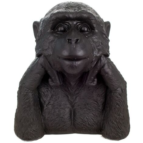 Signes Grimalt Figure di figura mono Animali mono busto nero 20x18x18cm 27190