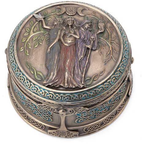 Signes Grimalt Figure di scatola e gioielliere  Triple Celta Bronze Grey Broke 10x10x6cm 25235