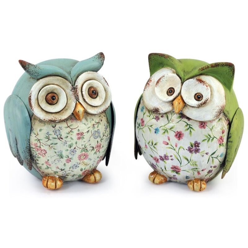 Signes Grimalt - Figures de figure owl Ensemble bicanabé 2U Multicolor Buchos 8x9x10cm 13396