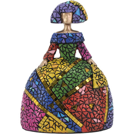 Signes Grimalt Figurine Danseuse Grise Menina 17x13x9cm - Cadeau Original et Déco