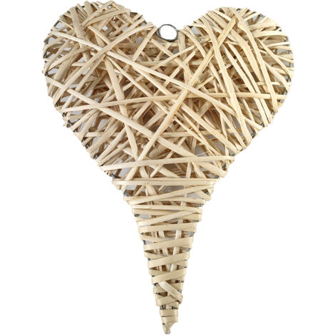 Signes Grimalt Figurine Pendentifs Grand Coeur Beige - 44x34x6cm