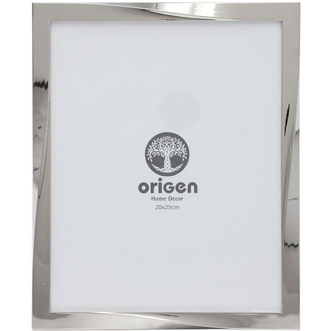 Signes Grimalt Fotorahmen, rechteckige silberne Rahmen, 27 x 22 x 2 cm – hochwertiger Rahmen und elegantes Design