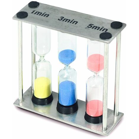 Signes Grimalt Geschenksanduhr  Arena-Uhren 1-3-5 Minuten Pisapapeles Multicolored 3x9x9cm 67007
