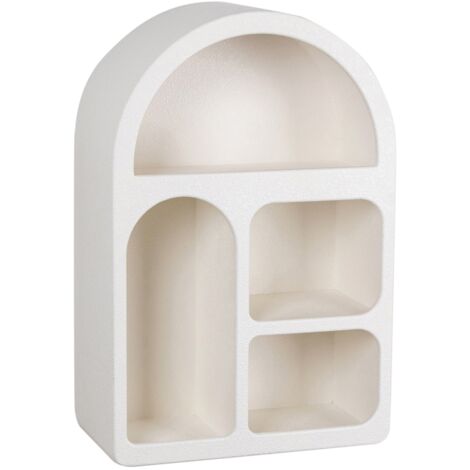 Signes Grimalt Hilfsmöbel Wandregale Weißes Regal - 60x40x20cm