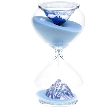 Achetez Chronomètre de Sable de Sablier 3 Minutes Horloge de Sable - Bleu  de Chine