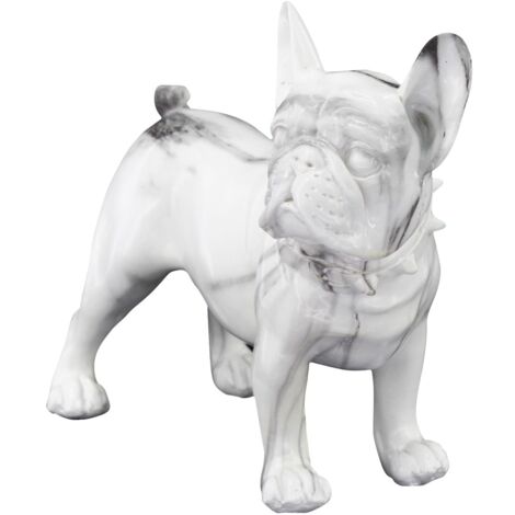 Signes Grimalt Hundefigur Figuren  Bulldog Fighter Animal Blanco 10x23x19cm 25274