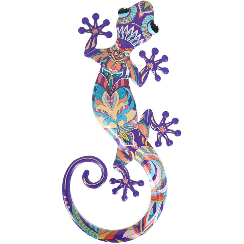 Signes Grimalt - Jardin des Lézards Figurine Lézard Lilas - 46x20x2cm