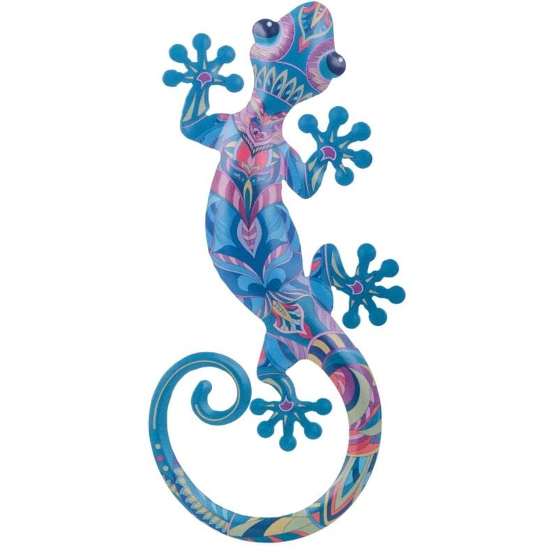 Signes Grimalt - Jardin des Lézards Figurine Lézard Bleu - 24x12x1cm