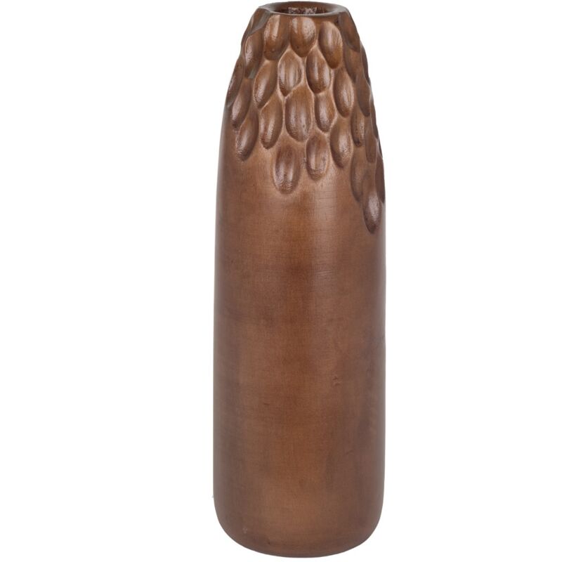 Vase décoratif en bois pour la maison et le bureau – Idéal pour cadeau ou décoration intérieure.