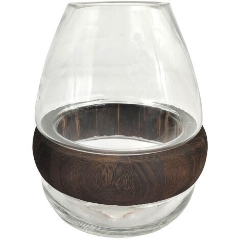 Signes Grimalt Jarrón Jarrones e Portavelas  Vaso trasparente - 18x16x16cm