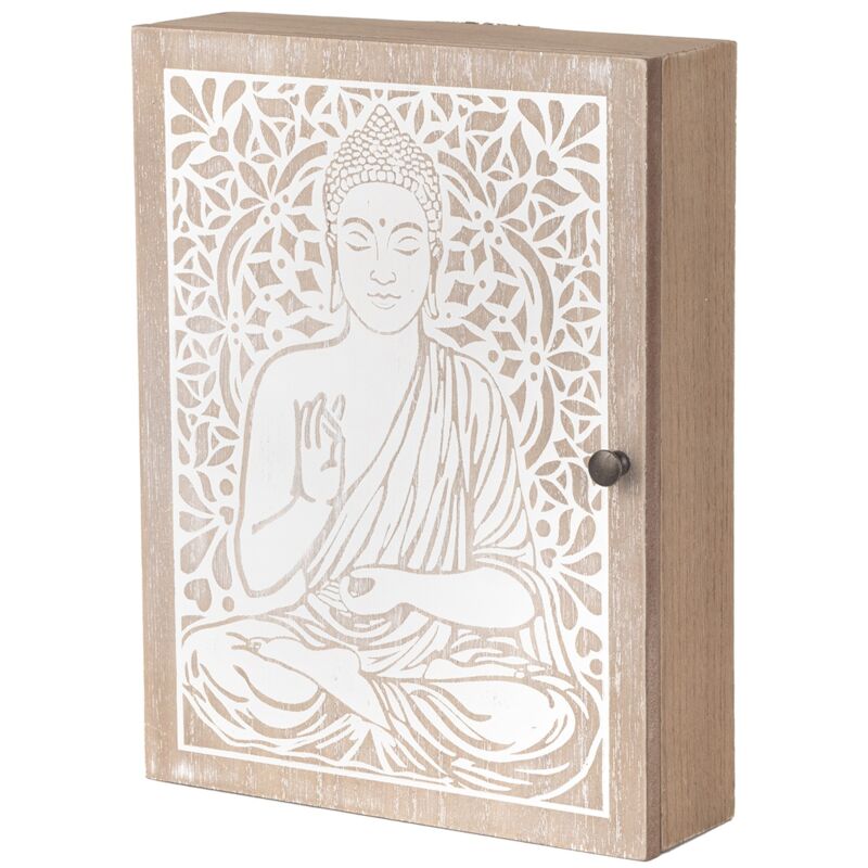 Image of Keychain muro adorno Buddha Brown Buddha 6x20x26cm 29878 - Signes Grimalt