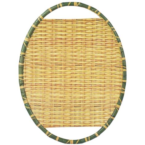 Signes Grimalt Küchenschale  Bambus -Melamin -Tablettboxen und gelbe Tabletts 23x30x5cm 19594