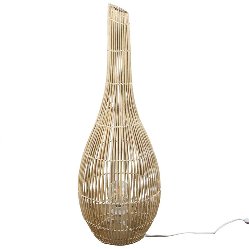 Image of Signes Grimalt - lamp lampas Lampada del piede marrone - 80x28x28cm - brown