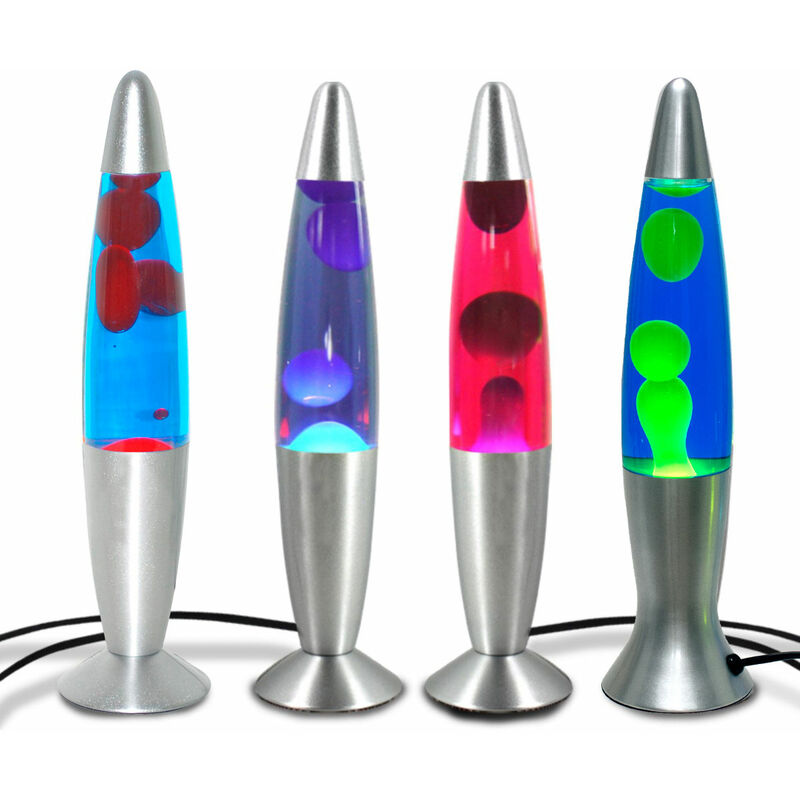 Image of Signes Grimalt Lampada desktop per mobili Lavas set 4 u lampade multicolore 9x9x35cm 83637 - multicolour