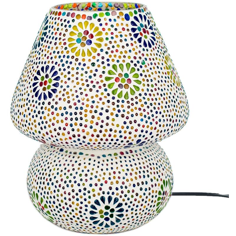 Image of Lampada desktop per mobili Lampade multicolore 25x25x30cm 22829 - multicolour - Signes Grimalt