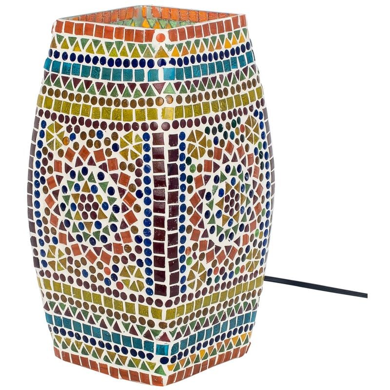 Image of Signes Grimalt Lampada desktop per mobili Lampade a mosaico multicolore 16x16x31cm 16159 - multicolour