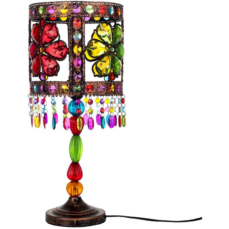 Image of Signes Grimalt - Lampada desktop per mobili Lampada multicolore Time Lampada 23x23x54cm 24560 - multicolour