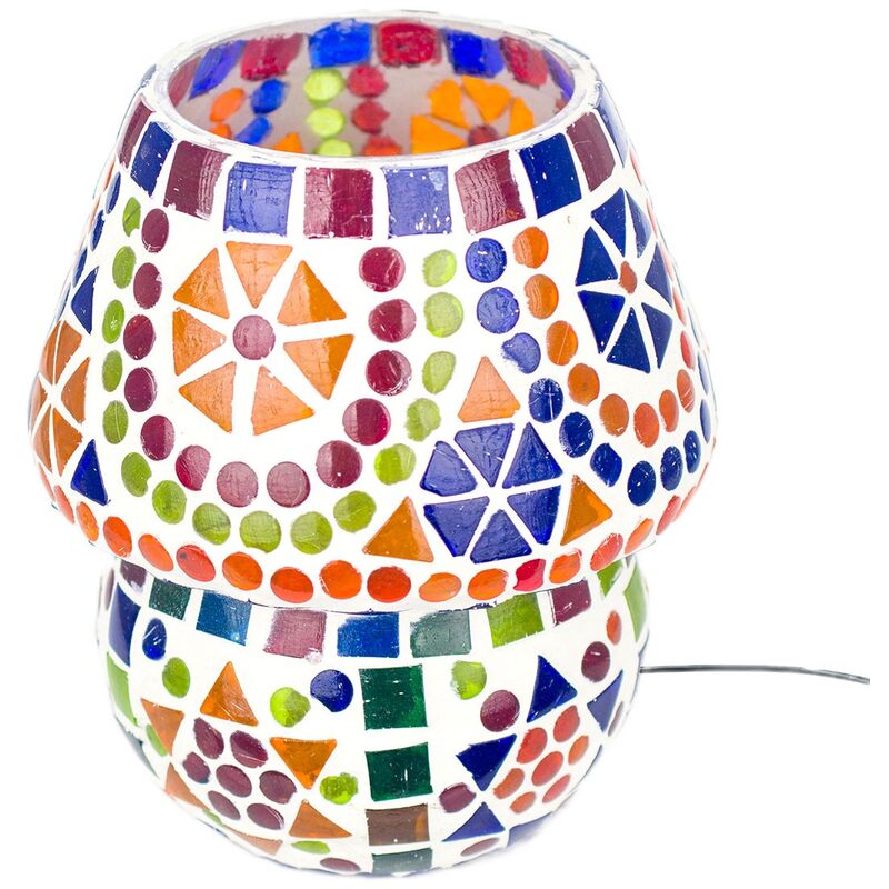 Image of Lampada desktop per mobili Small Multicolor Lamp lampada 12x12x13cm 22831 - multicolour - Signes Grimalt