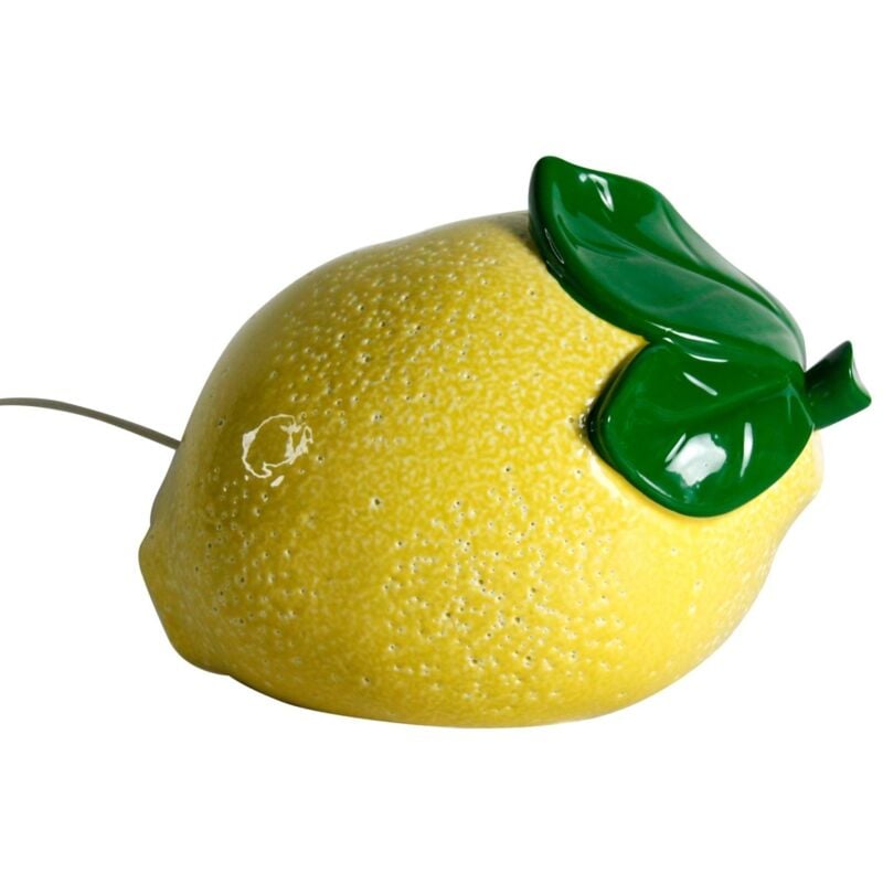 Signes Grimalt - Lampe Citron - Éclairage en Porcelaine pour la Décoration de la Maison et les Ambiances Cosy