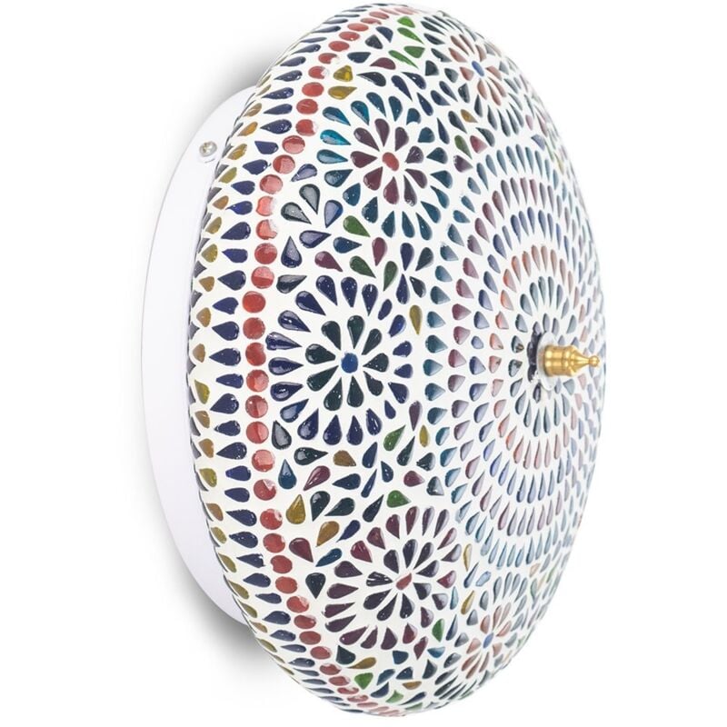 Signes Grimalt - Lampe appliquez des meubles Lampe murale en mosaïque Blue Lampas 26x26x12cm 28543