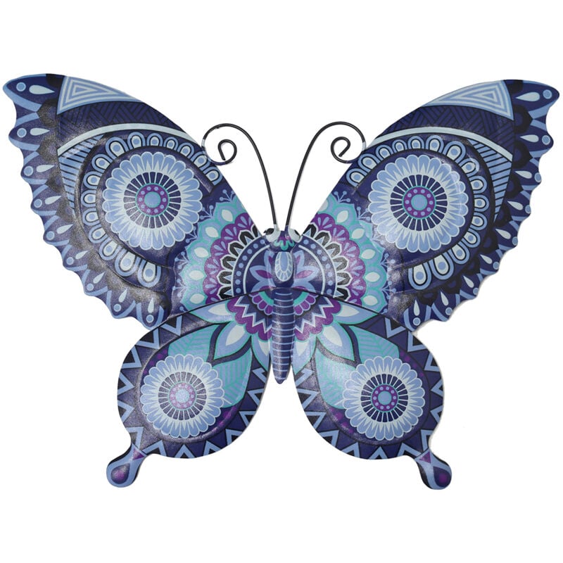 Signes Grimalt - Jardin des Papillons Figurine Papillon Gris - 23x30x1cm