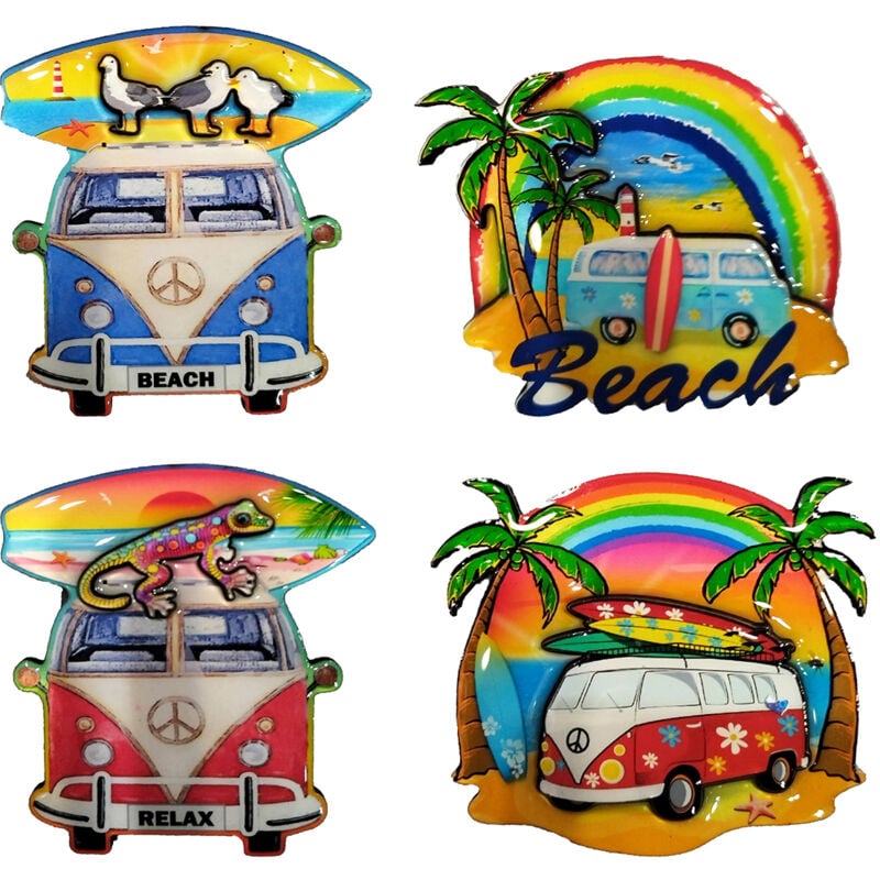 Magnetico 4U Orange Magnétique 8x7x1cm - Signes Grimalt