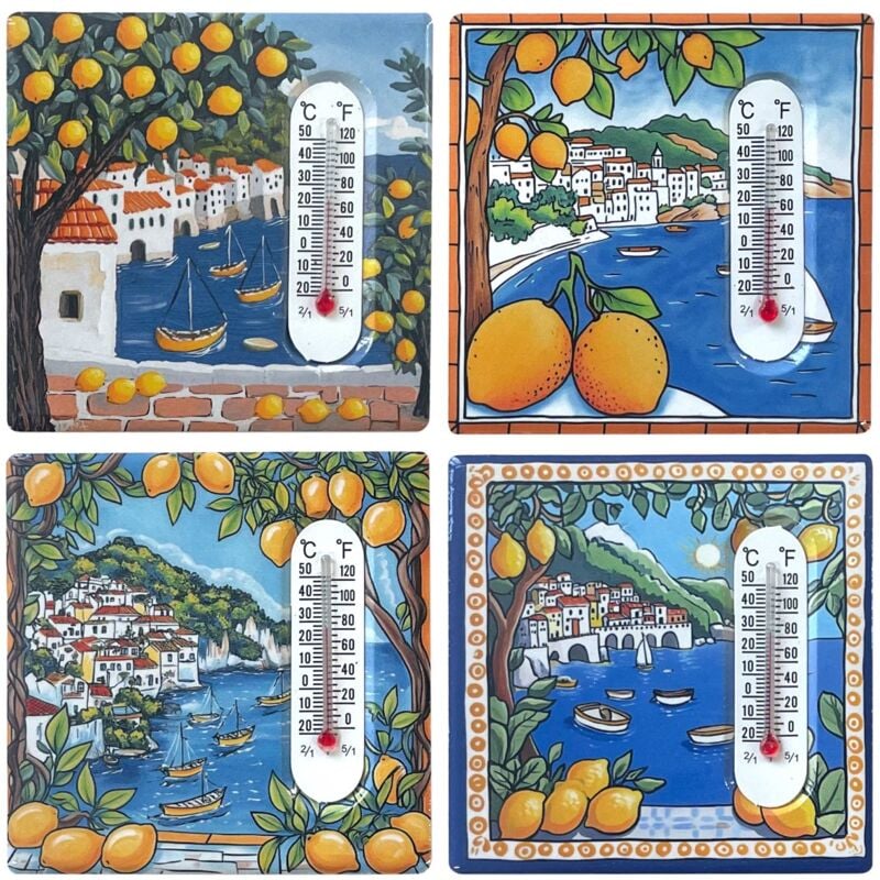 Signes Grimalt - Thermomètre magnétique 4 en 1, Thermomètre de cuisine, Compteur de température, Accessoire de cuisine, Cadeau original