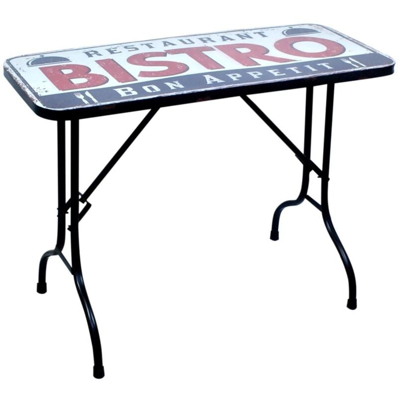 Signes Grimalt - Manger des meubles de table musta appect Table Multicolor Auxiliary Meeting 46x100x75cm 16241