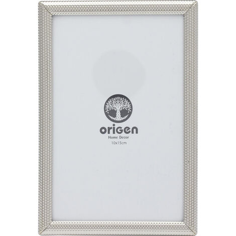 Signes Grimalt Marco Portafotos Regalo  Marco Foto Marcos Plateado 2x11x16cm 33508