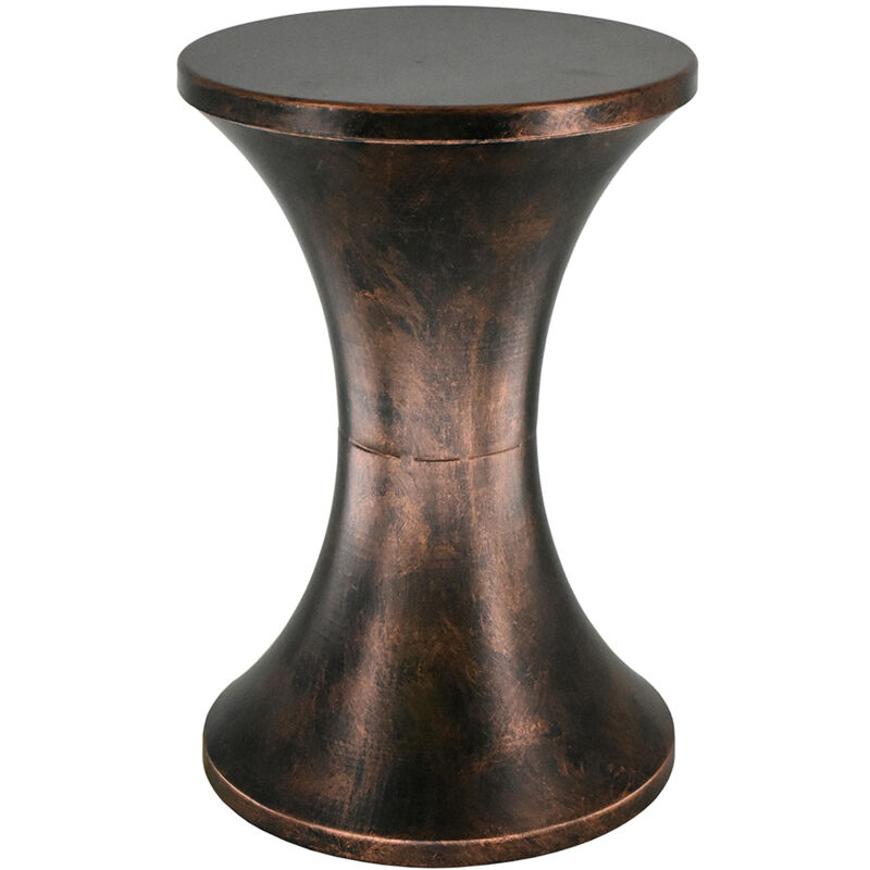 Signes Grimalt - Table d'appoint en métal ethnique noir pour une décoration intérieure moderne