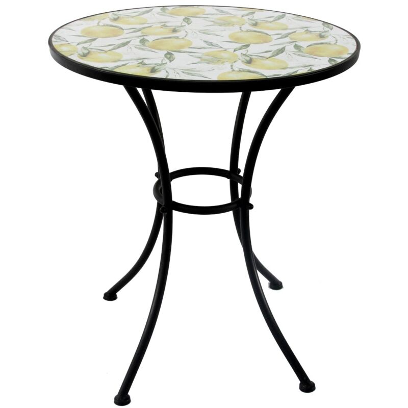 Signes Grimalt - Décoration de table en céramique à motif de citrons, pour la maison et le jardin