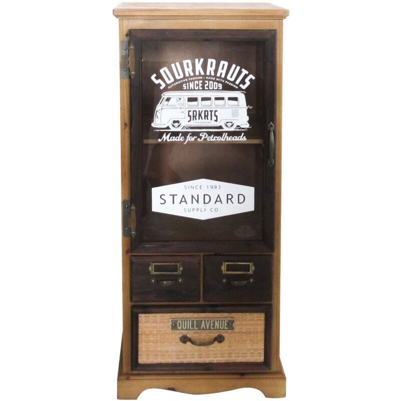 Meubles de meubles auxiliaires Meubles auxiliaires bruns 32x42x101cm 25061 - Signes Grimalt