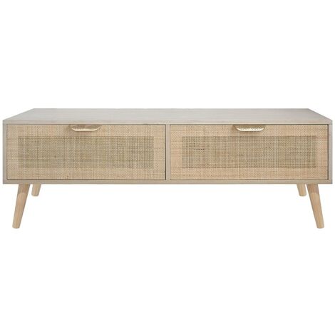 Signes Grimalt Mobili per mobili TV  Mobili TV con due cassetti di mobili ausiliari marroni 40x40x120cm 26709