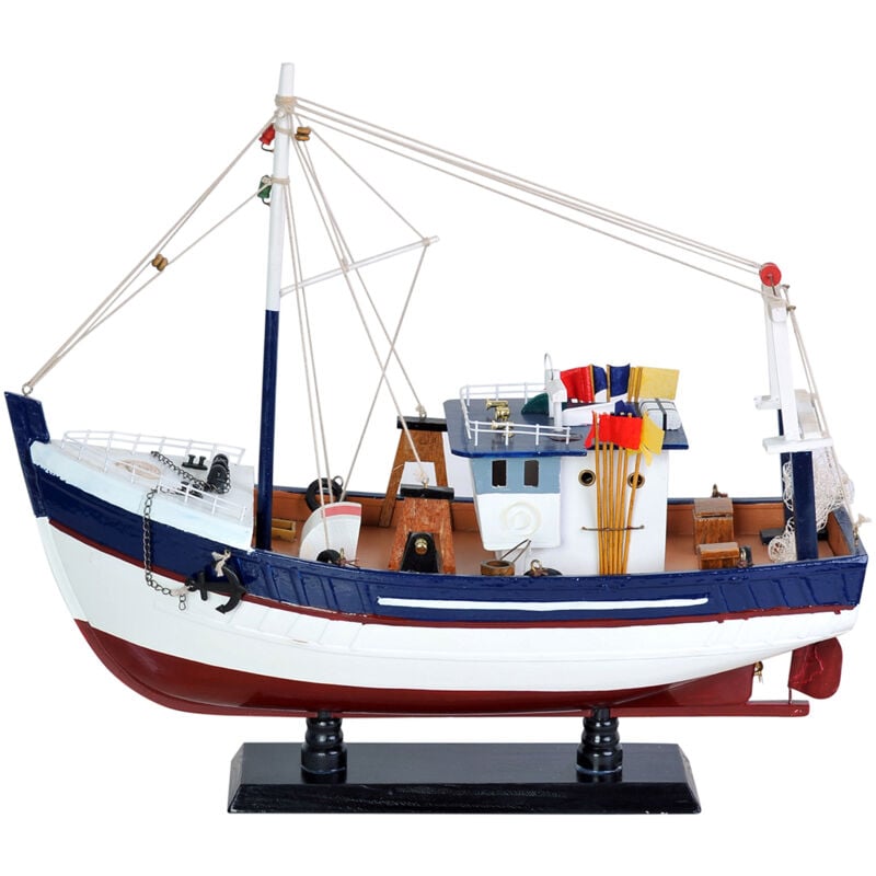 Signes Grimalt - Bateau de pêche en bois à modeler - Cadeau nautique Marin et collection nautique