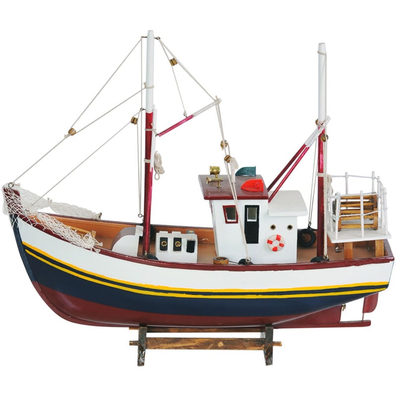 Signes Grimalt - Bateau de pêche en bois pour modelage et décoration