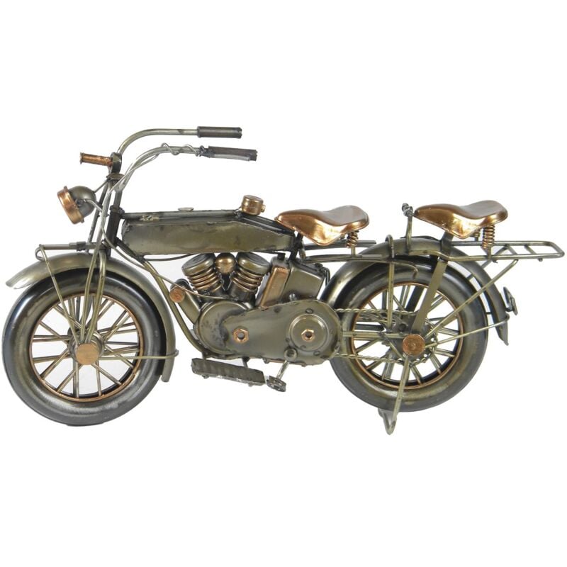 Signes Grimalt - Moto en métal vintage pour collectionneurs, modèle de moto classique, cadeau parfait pour les amateurs de véhicules
