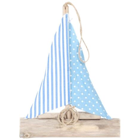 Signes Grimalt Modelismo De Barcos Figuras  Barco Con Vela De Tela Marinero Azul 5x23x30cm 17614