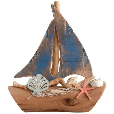 Signes Grimalt Modelismo De Barcos Figuras  Barco Velero Marinero Marrón 18x5x20cm 25939