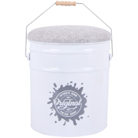 Signes Grimalt Möbelhocker  Weiße Hilfsmittel Making Taburete 30x30x40cm 24393