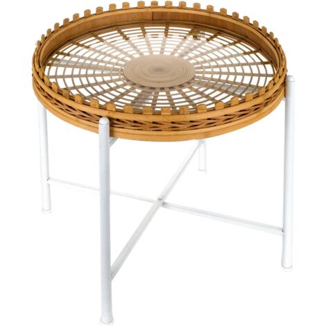 Signes Grimalt Möbeltisch  Beige 52x52x55 cm Hilfsbrenne
