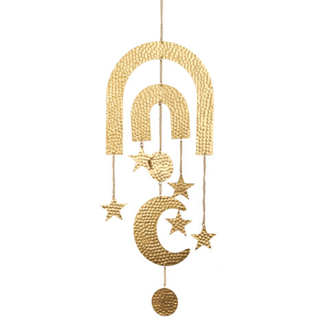 Signes Grimalt Movil Suspendus Lunes Marron 75x23x1cm - Décoration d'intérieur moderne et élégante