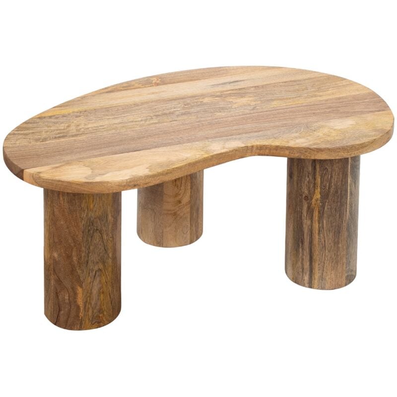 Signes Grimalt - Table d'appoint en manguier - Meuble bohème pour la décoration de la maison