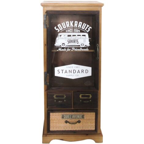 Signes Grimalt Mueble Auxiliar Muebles  Mueble Mueble Auxiliar Marrón 32x42x101cm 25061