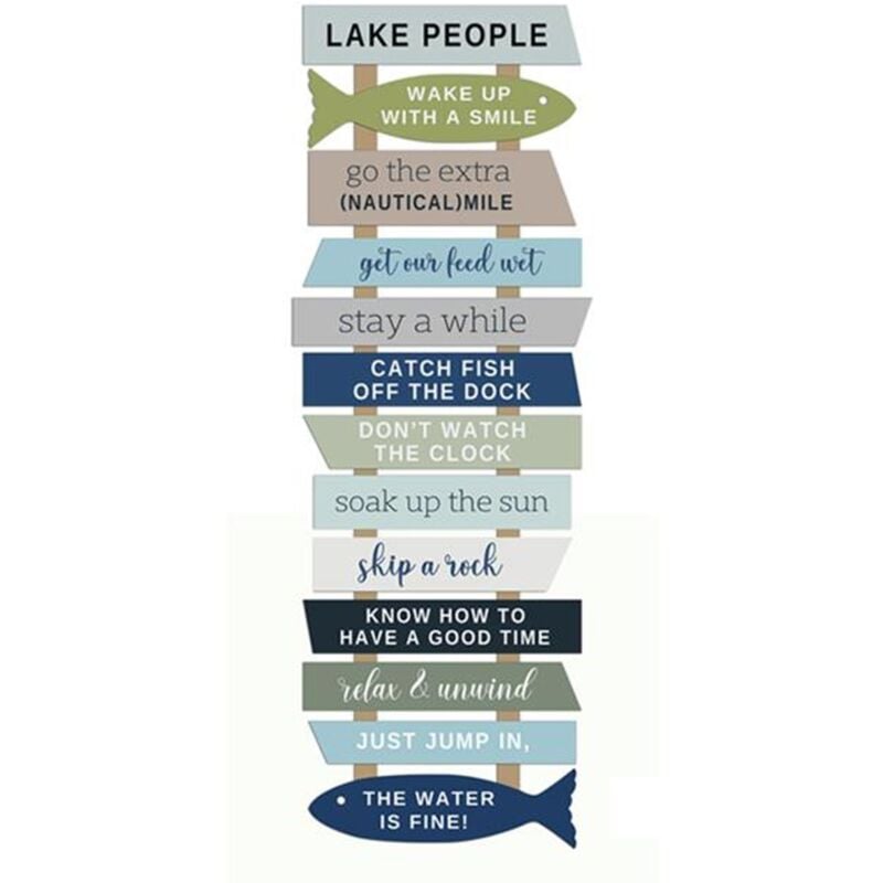 Signes Grimalt - Mur de figurines marins Adorno Mur en bois bleu Adorno 1x33x101cm 26480