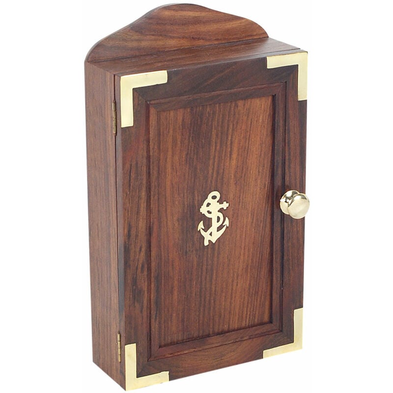 Décoration de la figure marine Porte-clés nautique nautique brun 7x17x29cm 6010 - Signes Grimalt